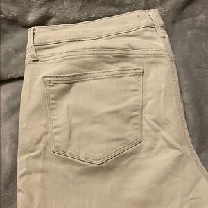Sonoma Women's Beige Girlfriend Jeans